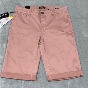 NWT BUFALO David Bitton pink Bermuda size 6